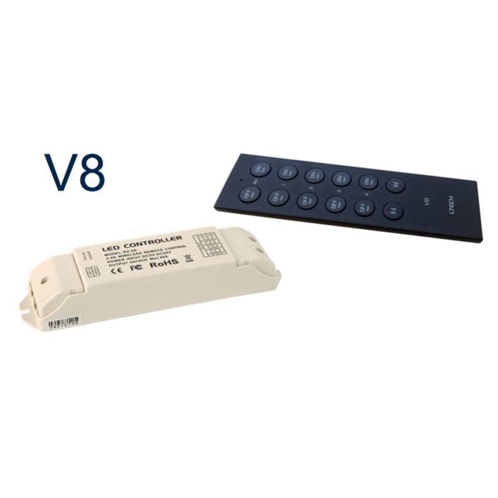 Controlador RGBW V8