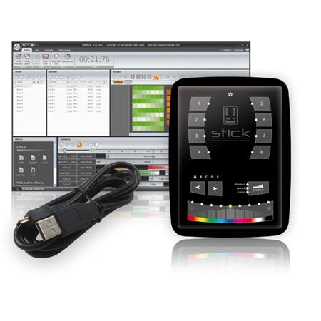 Interface USB-DMX avec écran tactile