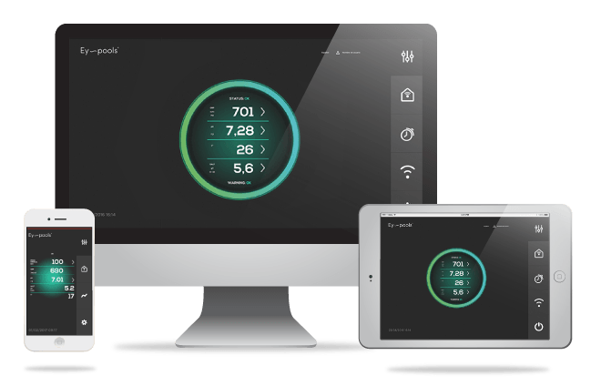 Utiliza el app Ey-Pools desde tu móvil, tablet u ordenador